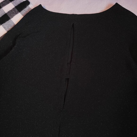 S | Dex | Starshade Metallic Stretch Evening Dress - Picture 6 of 8